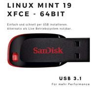 Linux Mint 19 - Xfce Edition - 64bit - installazione stick / chiave - USB 3.1