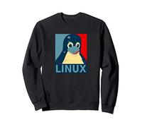 Linux Tux Penguin Graphic Design Felpa