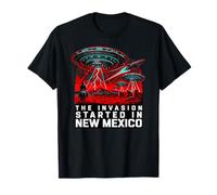 L'invasione è iniziata nel New Mexico UFO Cowboy Maglietta