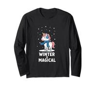 l'inverno Carino è Magico Unicorno Maglia a Manica