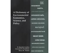 Linwood H. Pendleton Harry A Dictionary of Environmental Ec (Copertina rigida)