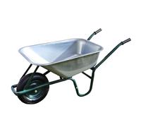 Linxor - Carriola multiuso - 75 L - 160 Kg - Acciaio zincato