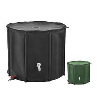 Linxor - Serbatoio pieghevole per la raccolta dell'acqua piovana - 1000 L - 2 colori