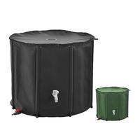 Linxor - Serbatoio pieghevole per la raccolta dell'acqua piovana - 750 L - 2 colori