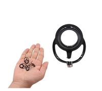 LINYpA66 Guide per canna da pesca Kit di riparazione per canna da pesca Kit di riparazione Casting Tip Eye Rings Set di costruzione in acciaio inossidabile 10 ~ 20 pezzi Acqua salata d'acqua dolce