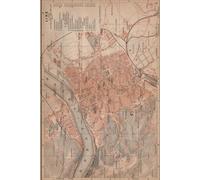 Linz Austria Map Journal: Vintage Map Notebook