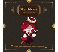 Linzer Cookie Sketchbook: Kingdom Run Drawing Journal with 120 blank pages in an 8.5 x 8.5 Art Doodle Pad for kids teens and creative artists
