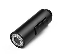 Lioaeust Soffione spray per rubinetto della cucina, doccetta estraibile, ricambio per rubinetto da cucina, colore nero