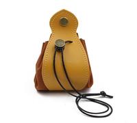 Lioaeust Spaziosa borsa per dadi in pelle PU con design di facile accesso per migliorare la tua esperienza di gioco, Marrone