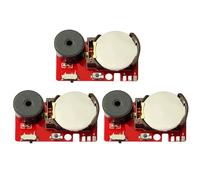 Liocwocne Bip nascosti for Diversi Mesi, dispositivi da Ufficio con bip fastidiosi nascosti, scherzi Divertenti da Ufficio for Adulti(Red*3)