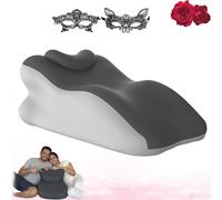 Liocwocne ERGOLOVE Sensual Pillow, 27° Position Getvireon Vireon Sweet Spot Pillow, Memory Foam Sex Cushion for Bed Adult, Experienced Better Support & Alignment, Keep The Passion Going all Night(H)