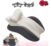 Liocwocne ERGOLOVE Sensual Pillow, 27° Position Getvireon Vireon Sweet Spot Pillow, Memory Foam Sex Cushion for Bed Adult, Experienced Better Support & Alignment, Keep The Passion Going all Night(G)