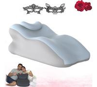 Liocwocne ERGOLOVE Sensual Pillow, 27° Position Getvireon Vireon Sweet Spot Pillow, Memory Foam Sex Cushion for Bed Adult, Experienced Better Support & Alignment, Keep The Passion Going all Night(J)