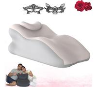 Liocwocne ERGOLOVE Sensual Pillow, 27° Position Getvireon Vireon Sweet Spot Pillow, Memory Foam Sex Cushion for Bed Adult, Experienced Better Support & Alignment, Keep The Passion Going all Night(I)