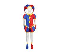 LIOEUE Costume Completo The Amazing Digital Circus | Stile Ufficiale Con Accessori | Taglie Adulti E Bambini (Costume adulto,XXL)