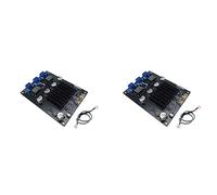Lioggyet 2 x Piastra Amplificatrice Digitale TPA3250 130 Wx2 Scheda Amplificatrice Audio ad Alta Potenza 4A 32V Classe D con Cavo Schermato XH2.54mm-3P