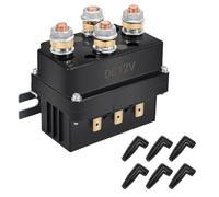 Lioggyet Contattore a relè a solenoide verricello, 12 V, 500 A, relè verricello, camion pollice per 8000-15000 libbre ATV UTV 4x 4 Sostituzione del veicolo
