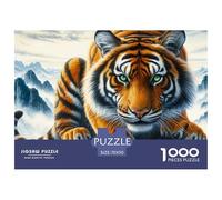 Lion 1000 Pezzi Wildlife Puzzle Adulti Impegnativo E Difficile Per Difficoltà Sfida Per Adulti E Ragazzi Collection Puzzle Per Gioco Familiare, Festa Aziendale Regalo Per Amore E Amico 70x50cm/1000pc