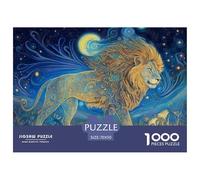 Lion 1000 Piece Jigsaw Puzzle For Adults Family Challenge Toys Stress Relief Puzzle Cultivate The Spirit of Teamwork for The Whole Family, Gifts for Women, Gifts for Men 70x50cm/1000pcs