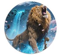 Lion 1000 Teile Puzzle Für Erwachsene Bildungspiele Stressabbau-Puzzle Teamgeist Pflegen Für Die Ganze Familie, Geschenke Für Frauen & Männer 1000pcs (67.5x67.5cm)