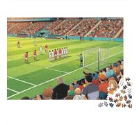 Lion And Elf Jigsaw Puzzle 1000 Piece Recyclable Material Enchanted Forest Puzzles per Anziani Alleviare Demenza Senile Divertente Attività Ottima Idea Regalo 52x38cm/1000pcs