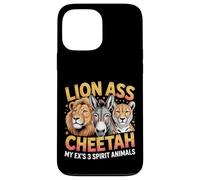 Lion Ass Cheetah My Ex's 3 Spirit Animals Divorzio - Custodia per iPhone 13 Pro Max