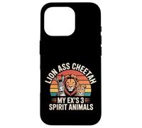 Lion Ass Cheetah My Ex's 3 Spirit Animals Divorzio - Custodia per iPhone 16 Pro