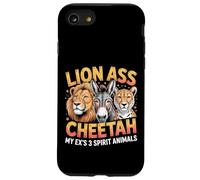 Lion Ass Cheetah My Ex's 3 Spirit Animals Divorzio - Custodia per iPhone SE (2020) / 7/8