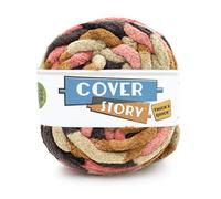 Lion Brand Cover Story Thick & Quick Yarn-Desert Rose 535-204