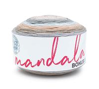 Lion Brand Mandala Bonus Bundle Filato per lavoro a maglia, uncinetto e artigianato, 1 matassa, chewy