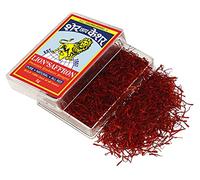 LION BRAND SAFFRON Zafferano di leone, 5 g, classe A+++ Kashmir Mongra Zafferano/Kesar per donne incinte, Biryani, bellezza, cucina e dolci (1 pezzo (5 gm))