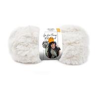 Lion Brand Yarn 323-098 Go - Filato finto spesso e rapido, Alaska cotto