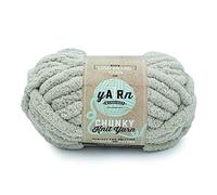 Lion Brand Yarn AR Workshop - Gomitolo di lana grossa, colore: lino
