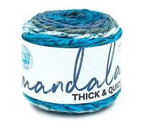 Lion Brand Yarn Company 528-200 Mandala - Filato spesso e rapido, labirinto, una matassa