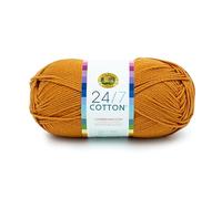 Lion Brand Yarn Company Filato, Cotone, Ambra, Taglia unica, 761-186