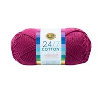 Lion Brand Yarn Company - Filato di Cotone, 100% Cotone, Rosa
