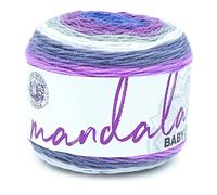 Lion Brand Yarn Company - Filato Mandala baby yarn Magic Moon, una matassa, 526-210