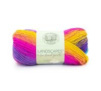 Lion Brand Yarn (1 Skein 545-201 Landscapes Yarn, Boardwalk Paesaggi, Broadwalk, Acrilico, 10.25 x 10.25 x 19.78 cm, 100 unità