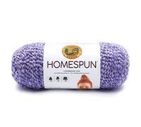 Lion Brand Yarn-Gomitolo Homespun, in Materiale Acrilico, Motivo: Astro, Colore: Viola