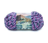 Lion Brand Yarn Hometown, filato super voluminoso per lavori a maglia, uncinetto e artigianato, 1 confezione, Jacksonville Taffy