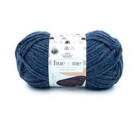 Lion Brand Yarn Hue+Me, filato morbido e voluminoso in misto lana per lavori a maglia, uncinetto e artigianato, ora magica, 1 confezione