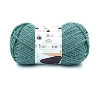 Lion Brand Yarn Hue+Me, morbido filato misto lana voluminosa, per lavori a maglia, uncinetto e artigianato, agave, 1 confezione