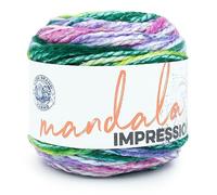 Lion Brand Yarn Mandala Impressions - Gomitolo di filo, motivo: sirena