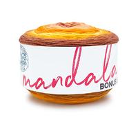 Lion Brand Yarn Pacchetto Bonus Mandala Filato, Acrilico, Elektro