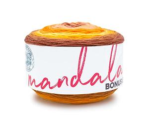 Lion Brand Yarn Pacchetto Bonus Mandala Filato, Acrilico, Elektro