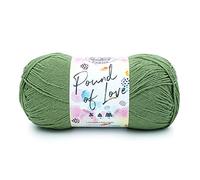 Lion Brand Yarn Pound of Love Filato di grande valore per lavori a maglia, uncinetto e artigianato, verde oliva, 1 confezione