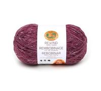Lion Brand Yarn Rewind Bulky Tape Filato per lavoro a maglia e uncinetto, situazione attuale, 1 confezione