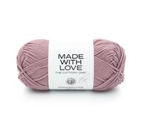 Lion Brand Yarn Tom Daley-Il Cottony One Filato, Misto Cotone, Collina Primula, 1 confezione