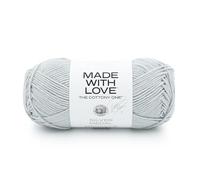 Lion Brand Yarn Tom Daley-Il Cottony One Filato, Misto Cotone, Medaglia d'Argento, 1 confezione