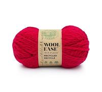 Lion Brand Yarn Wool-Ease T&Q - Filato riciclato, colore: rosso